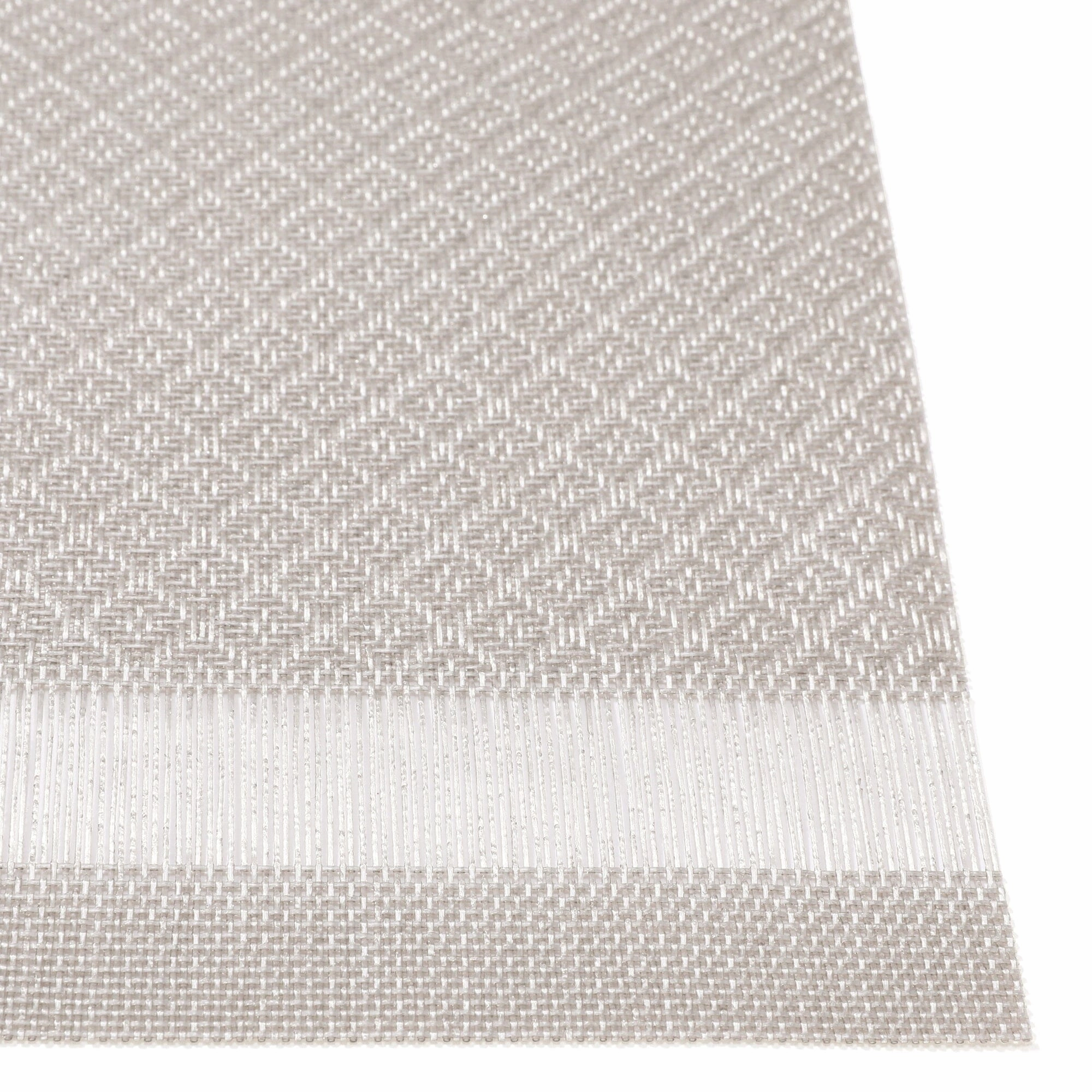 Lattice Lunch Mat  Gray