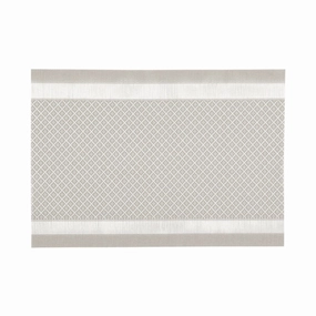 Lattice Lunch Mat  Graywaterproof oil-proof tablecloth