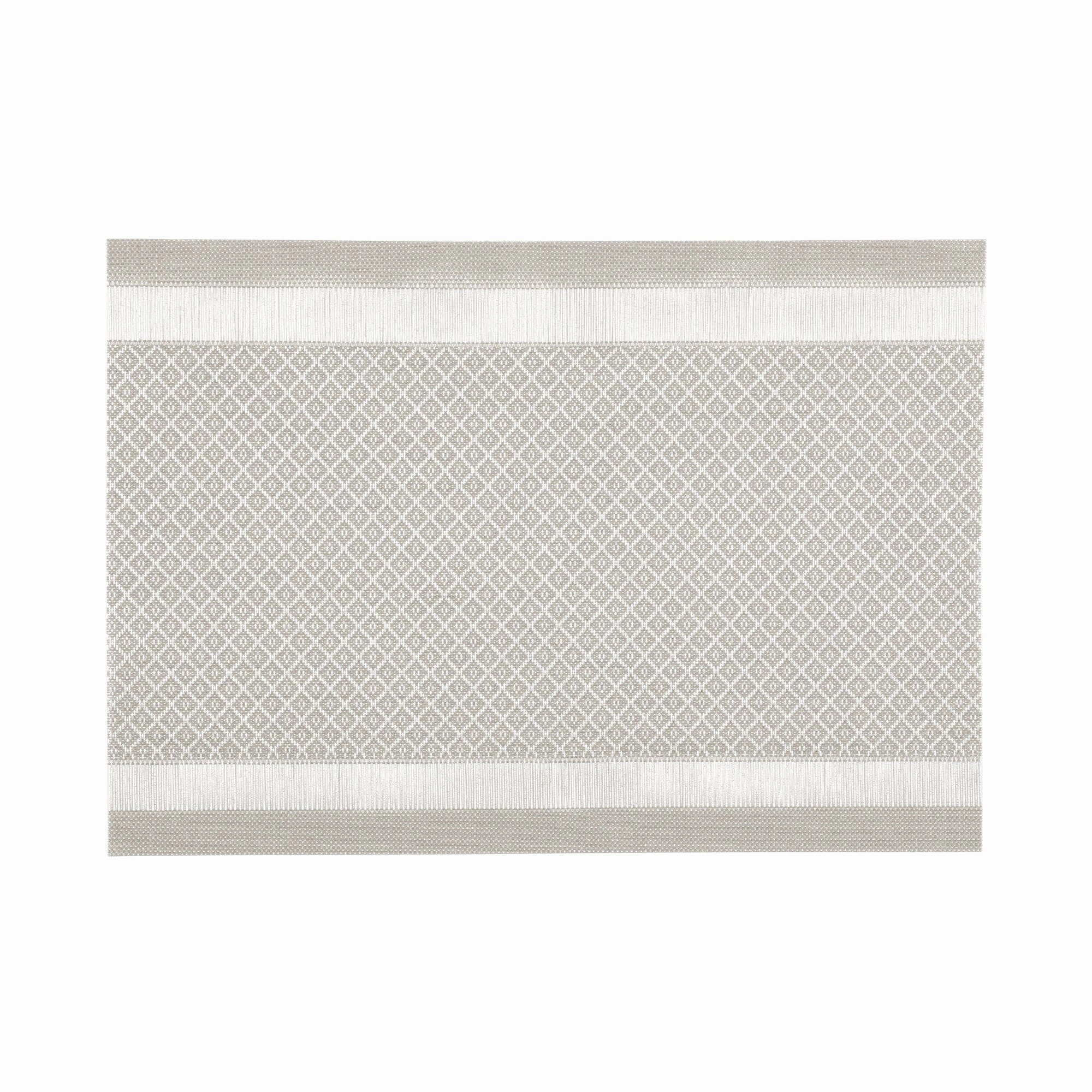 Lattice Lunch Mat  Graywaterproof oil-proof tablecloth