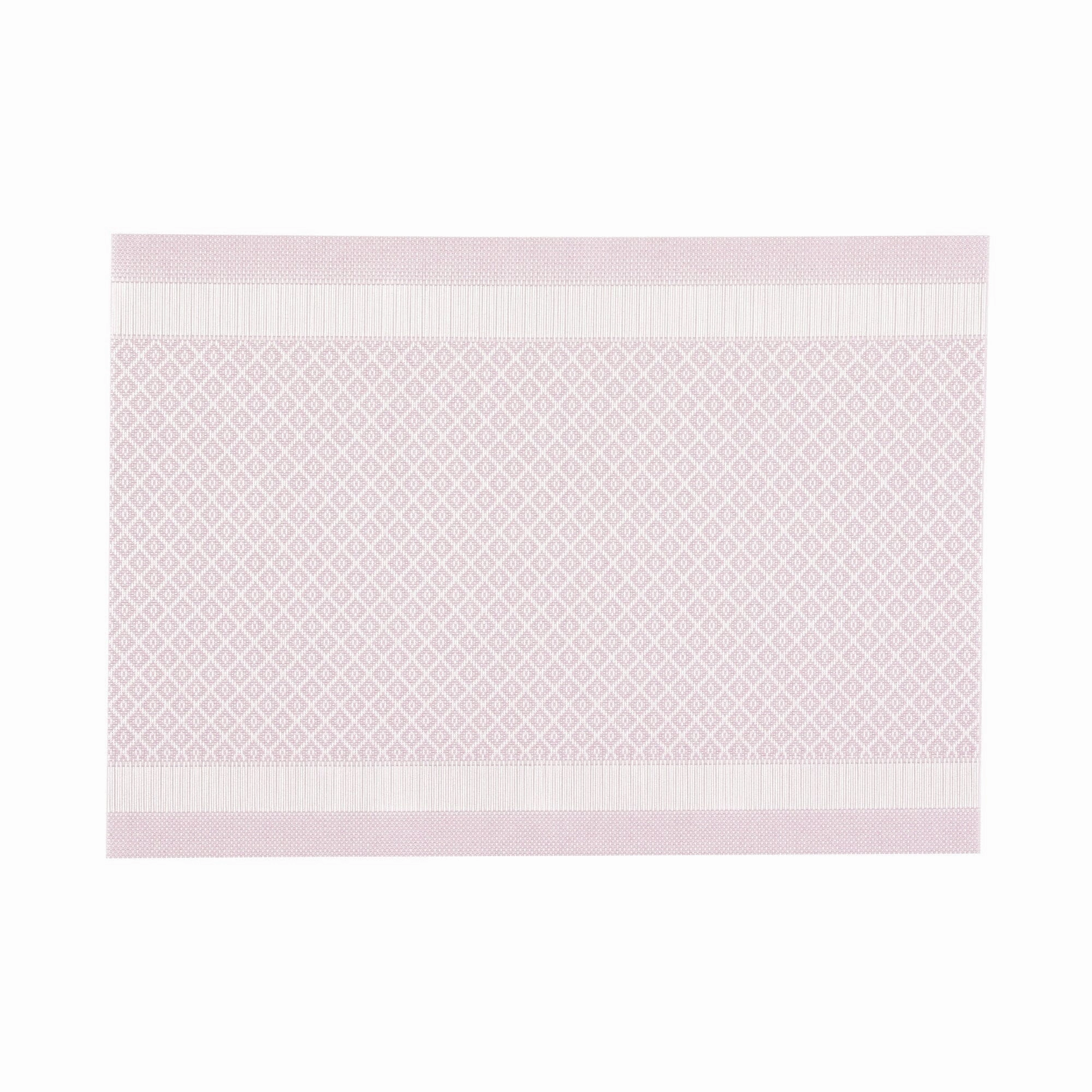 Lattice Lunch Mat  Pinkwaterproof oil-proof tablecloth