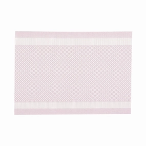 Lattice Lunch Mat  Pinkwaterproof oil-proof tablecloth