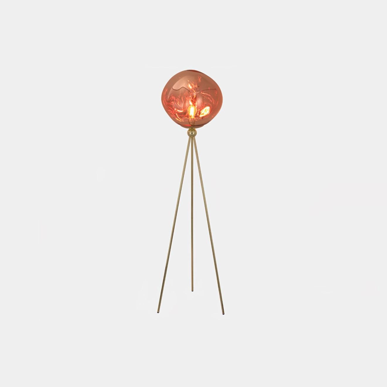 Lava Tripod Rock Floor Lamp