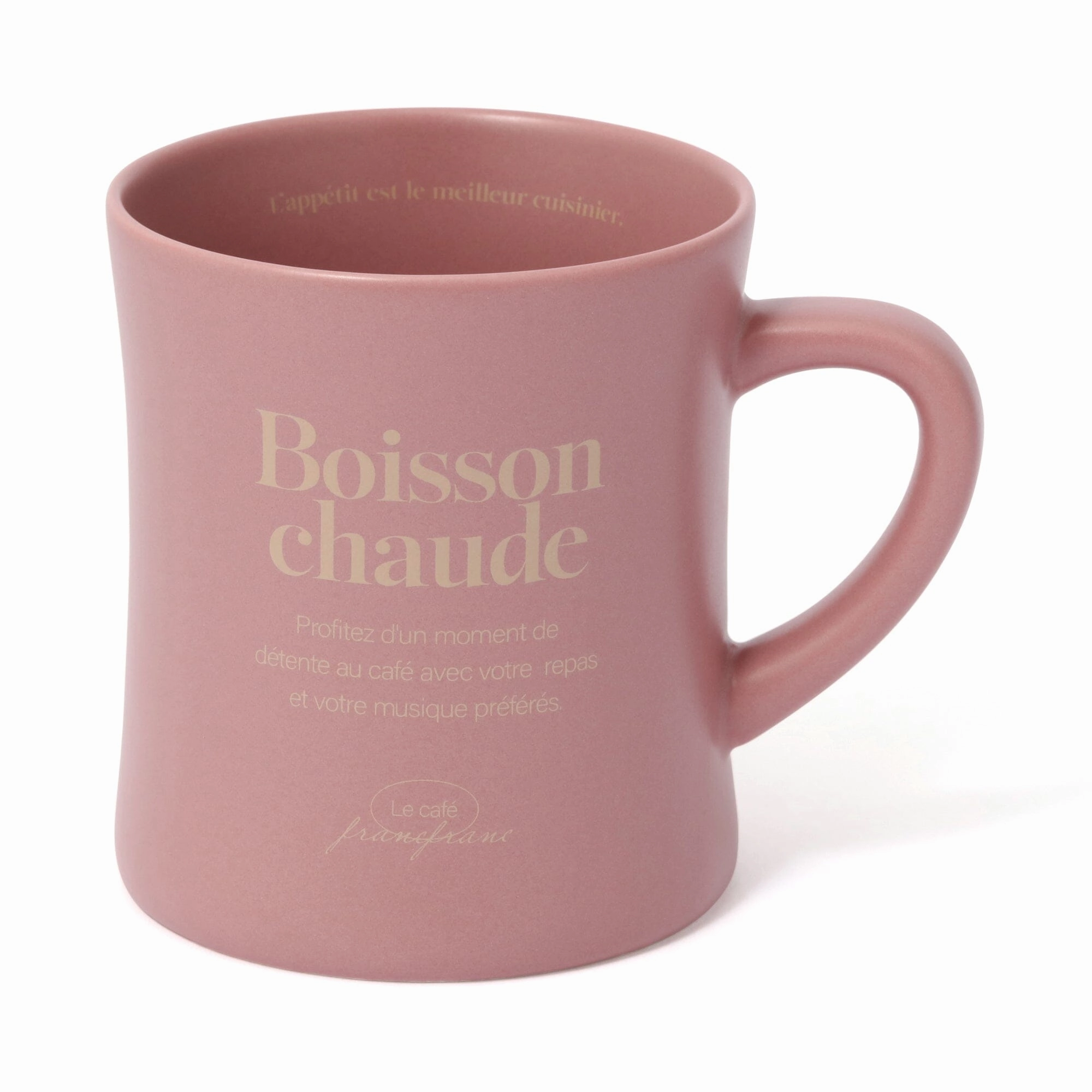 Le Cafe Mug Pinkglass cups ,personalized mugs 