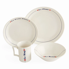 Le Dinnerware Four-Piece Dinner Setmodern kitchen decor ,kitchen dinner set ,dinnerware 
