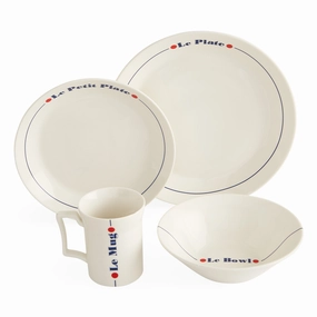 Le Dinnerware Four-Piece Dinner Setmodern kitchen decor ,kitchen dinner set ,dinnerware 