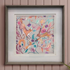 Leaping Into the Fauna Framed Print Nutmodern home decor ,home decor for bedroom 