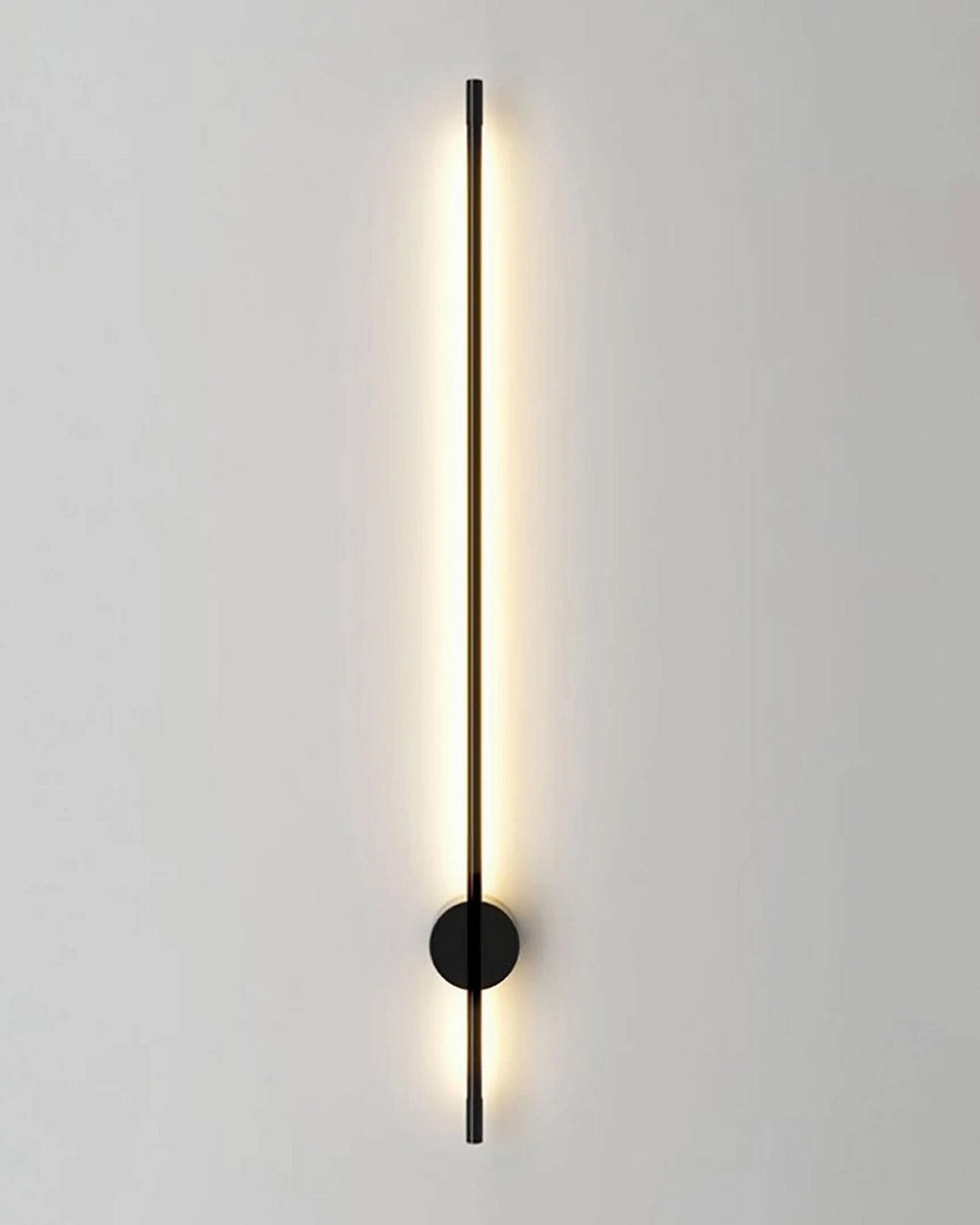 Led Black Long Tube Wall Light