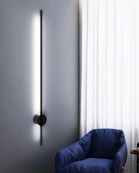 Led Black Long Tube Wall Lightmodern wall lamp,smart wall lamp