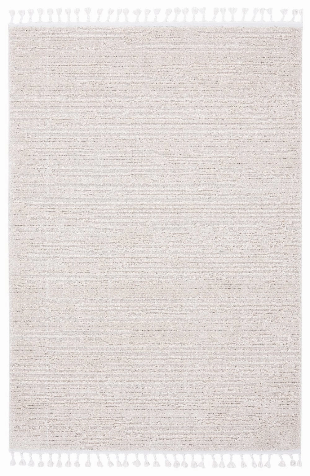 Leilani Ivory Cream Textured Rugmodern color block patchwork rug