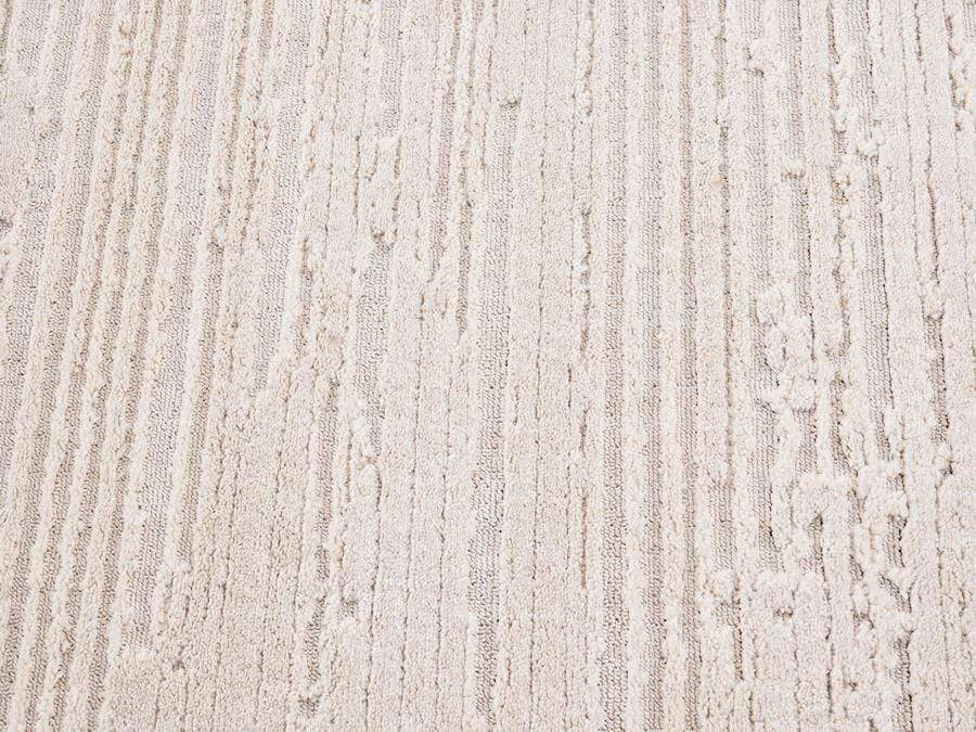 Leilani Ivory Cream Textured Rug