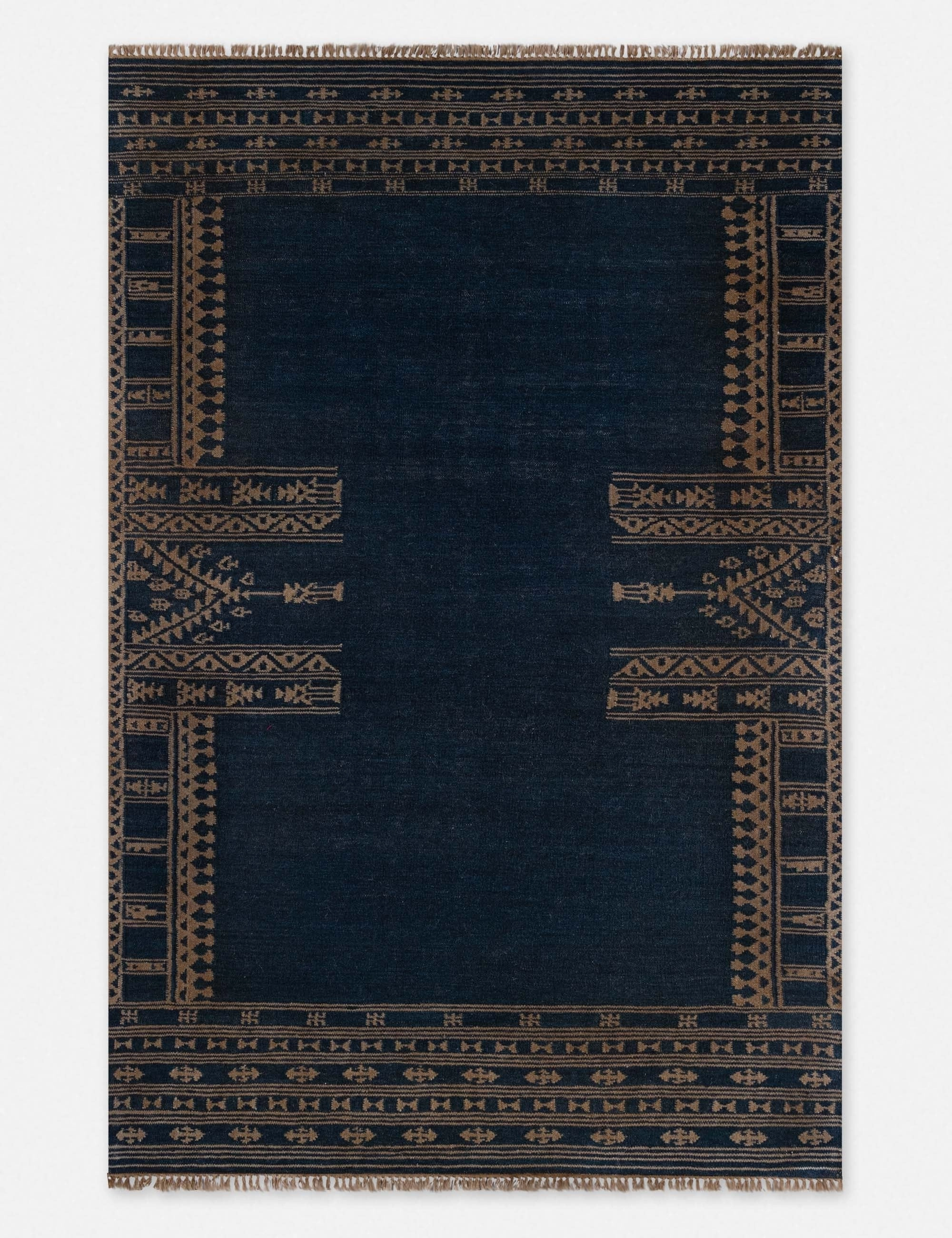 Lemieux Et Cie Kaba Handwoven Wool Rug by Momenimodern color block patchwork rug