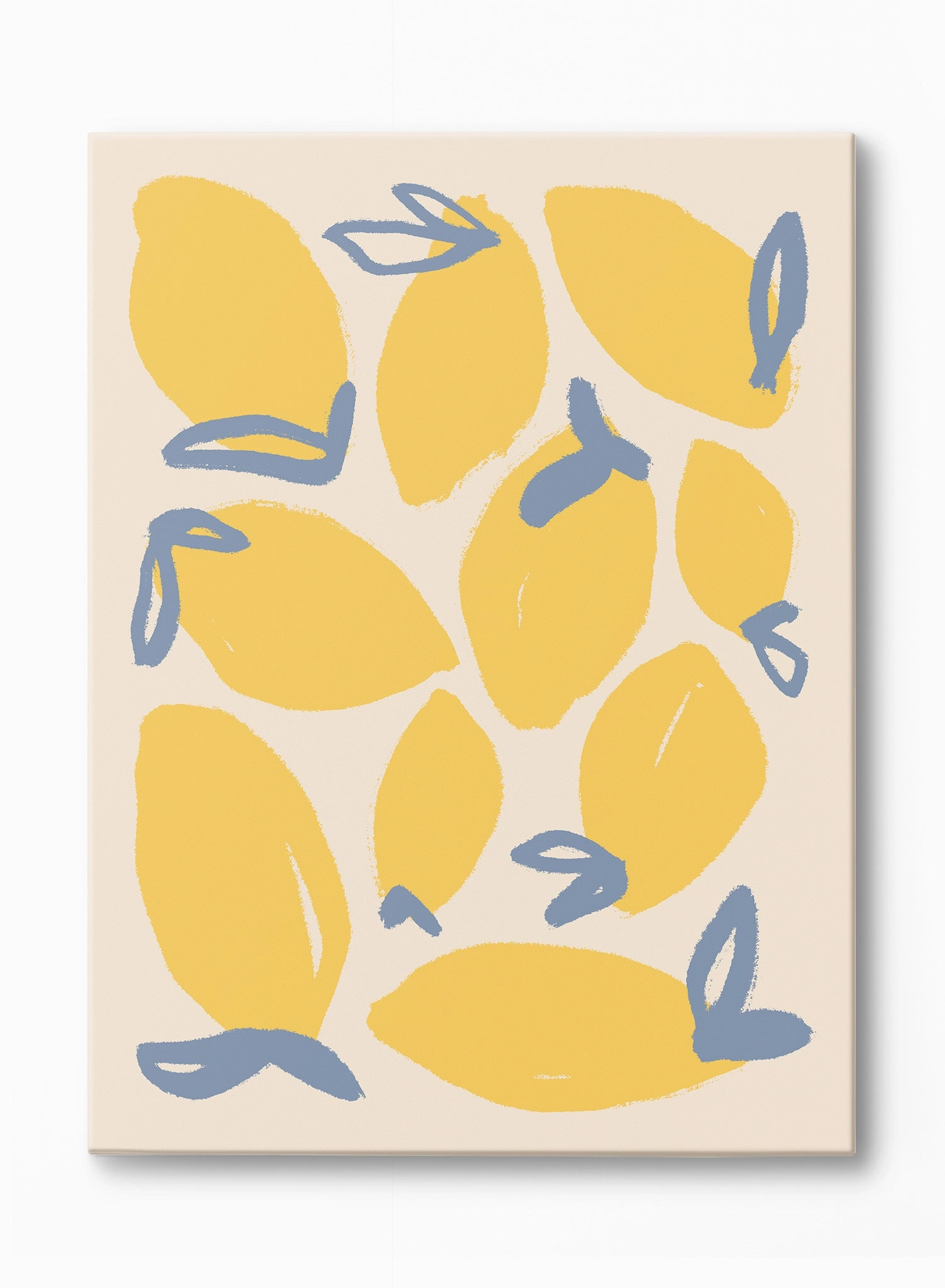 Lemon Burst, Canvasindoor decorative canvas print