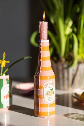 Lemonade Bottle Vasedecorative vase ,Modern Ceramic Vase for Home Decoration 