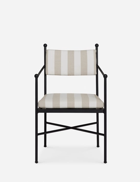 Leni Outdoor Dining Arm Chairoutdoor wrought iron plant stand