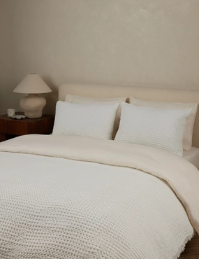 Lenora Textured Cotton Linen Blanketbedding sets ,throw blankets 
