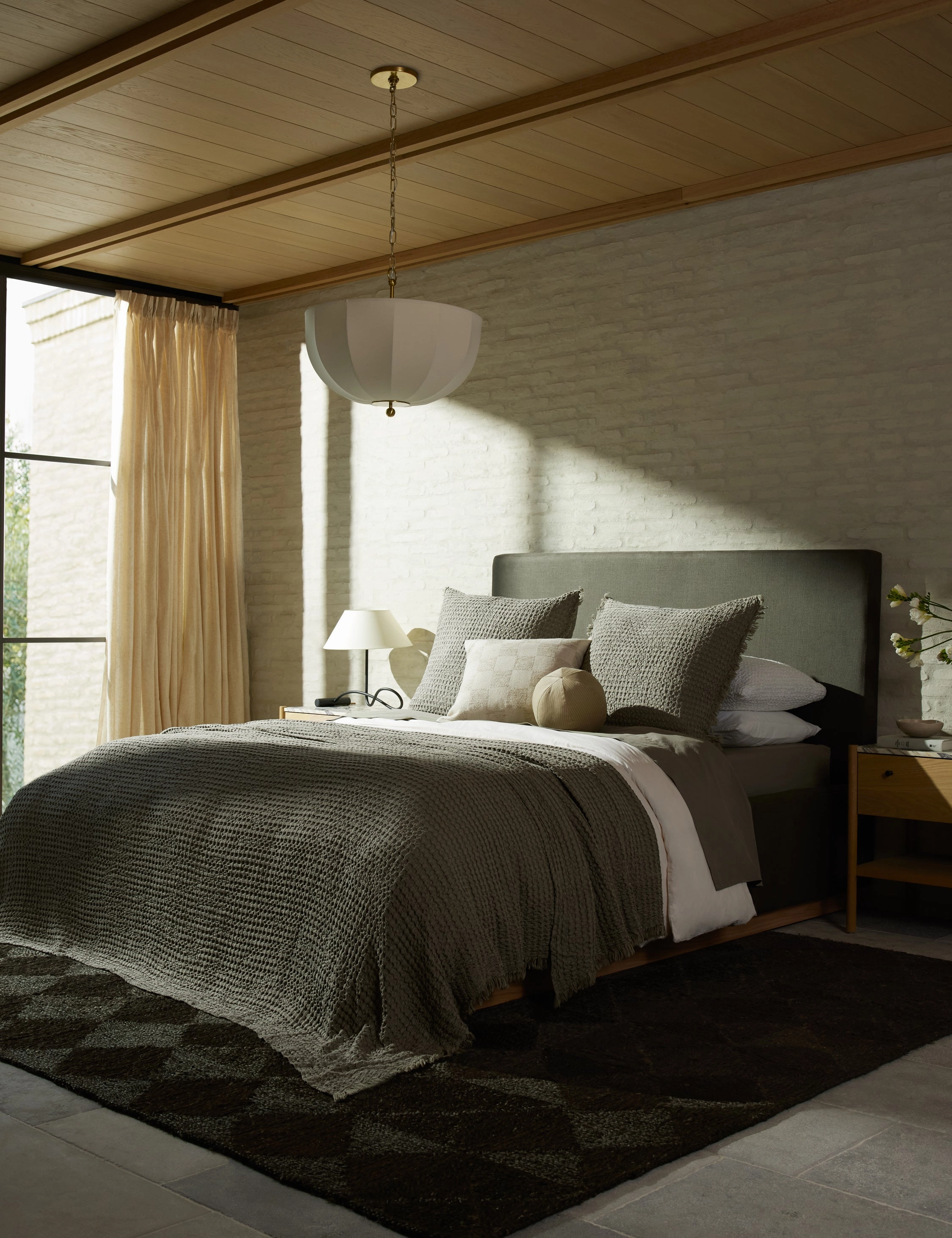 Lenora Textured Cotton Linen Sham
