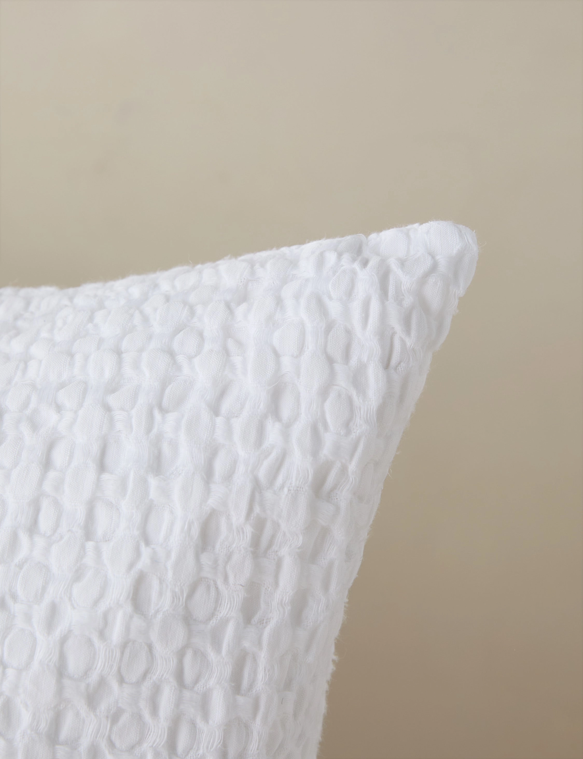 Lenora Textured Cotton Linen Sham