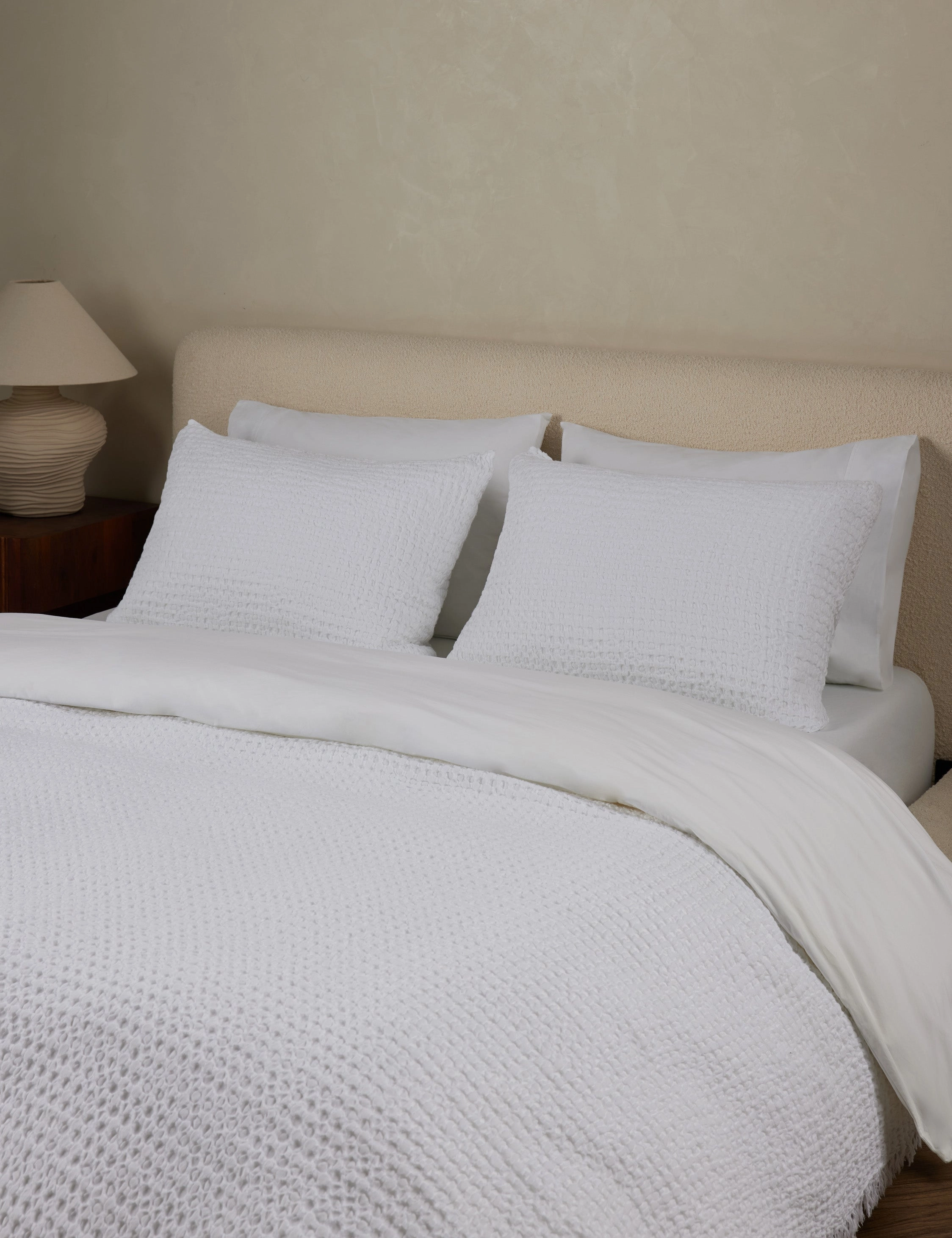 Lenora Textured Cotton Linen Sham