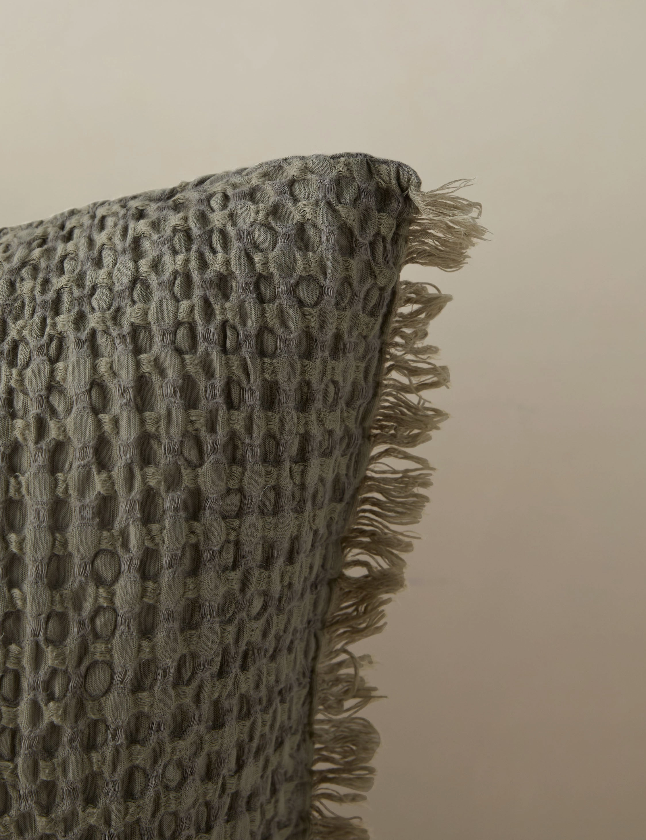 Lenora Textured Cotton Linen Sham