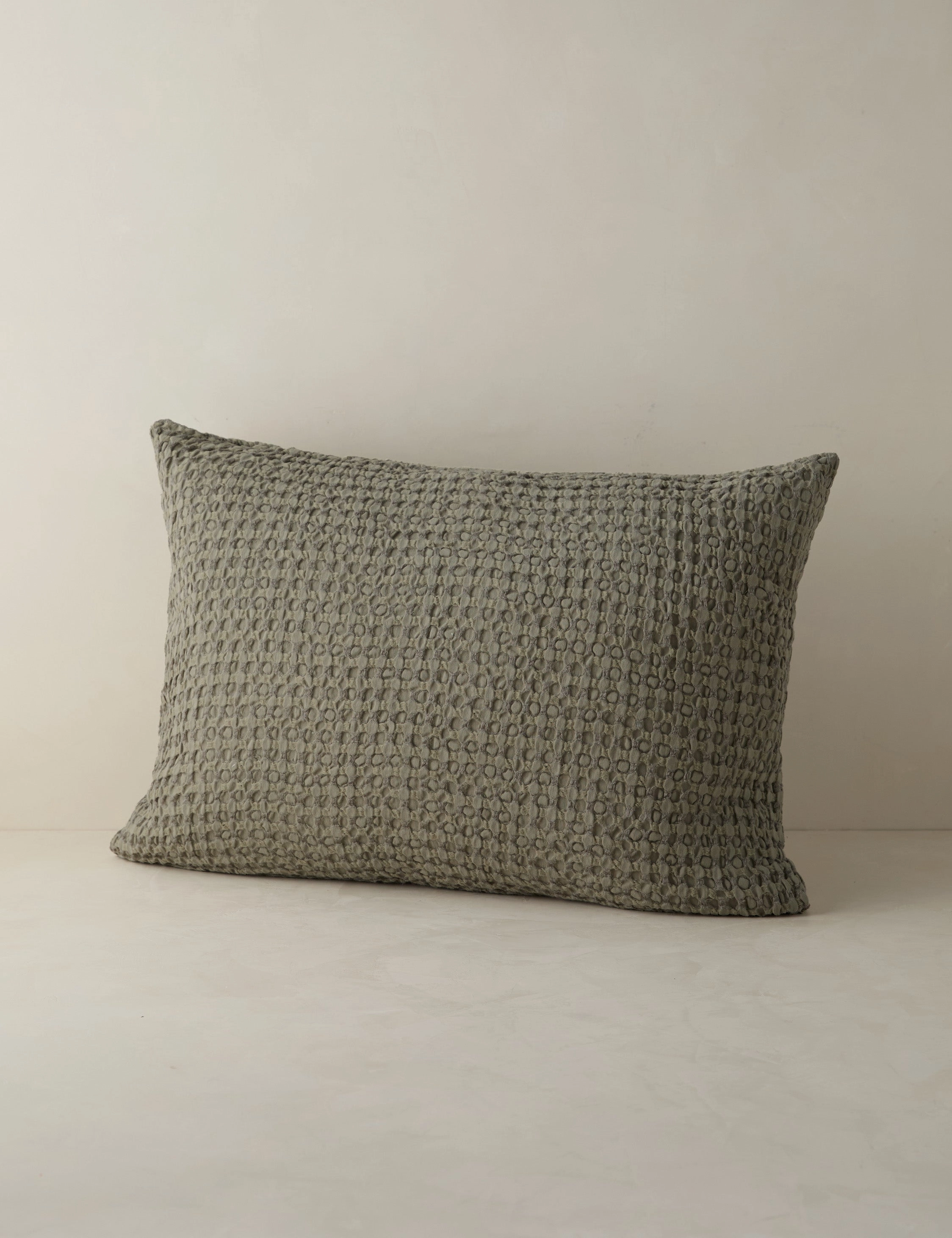 Lenora Textured Cotton Linen Sham