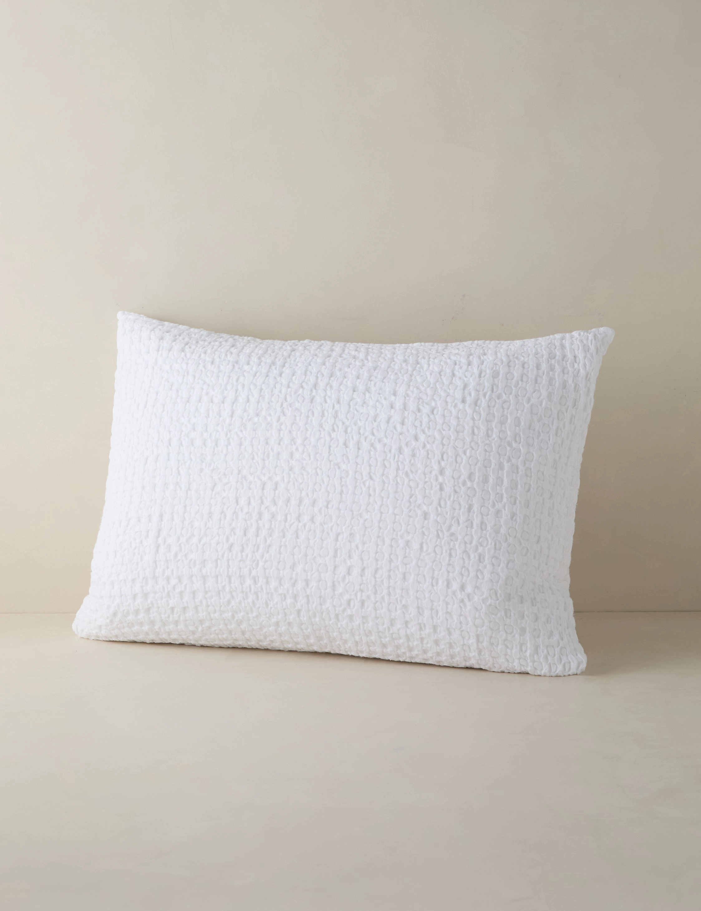 Lenora Textured Cotton Linen Sham