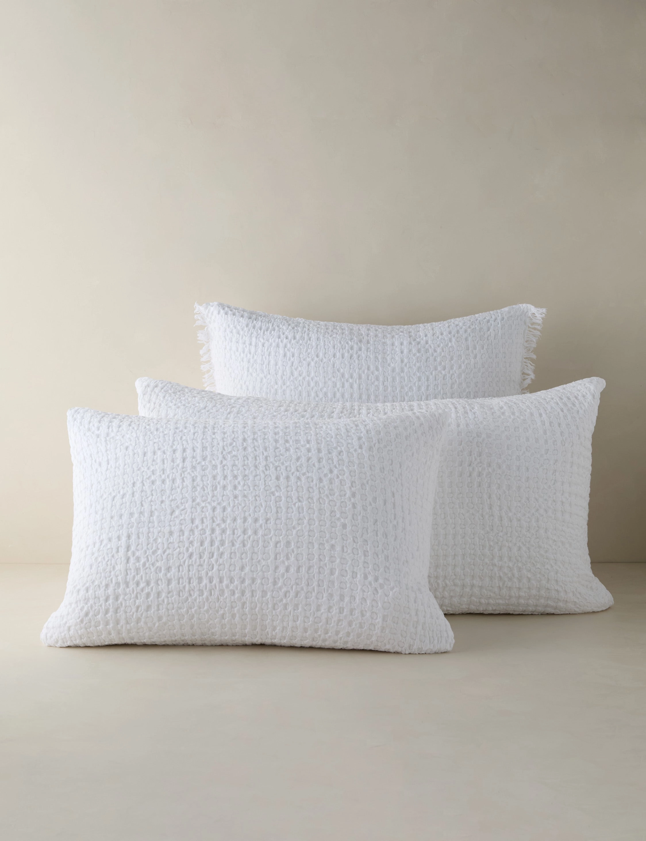 Lenora Textured Cotton Linen Sham