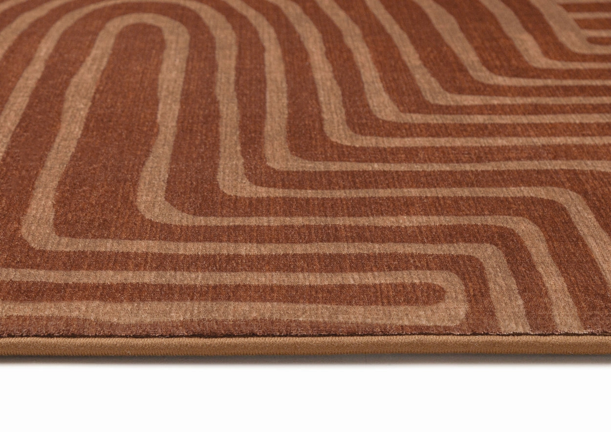 Leta Brown Abstract Rollie Pollie Playmat