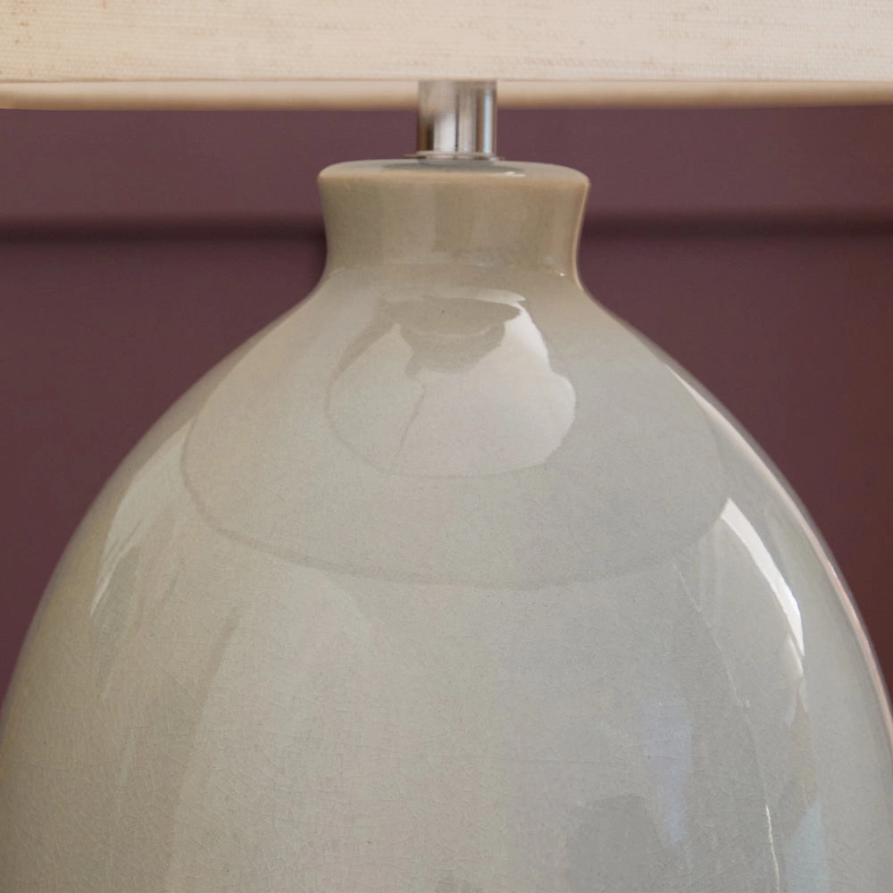 Leura Lamp Base Duck Egg