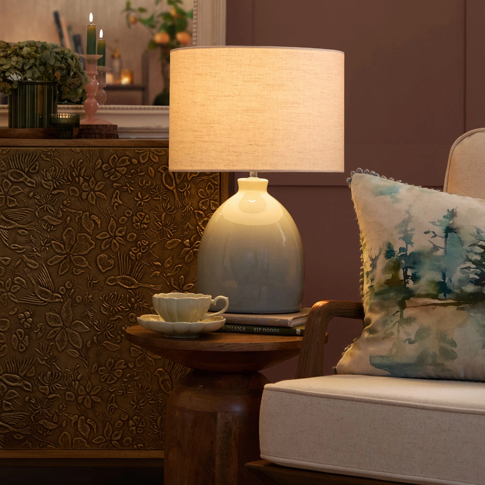 Leura Lamp Base Duck Egg