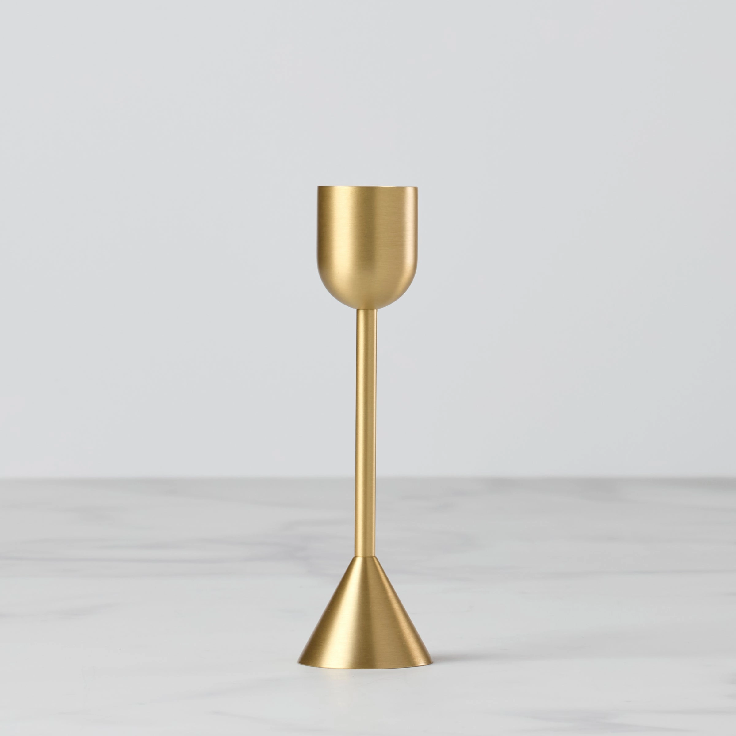 Light Gold Tall Taper Candle Holdervalentine's day decorations ,valentine's centerpiece 