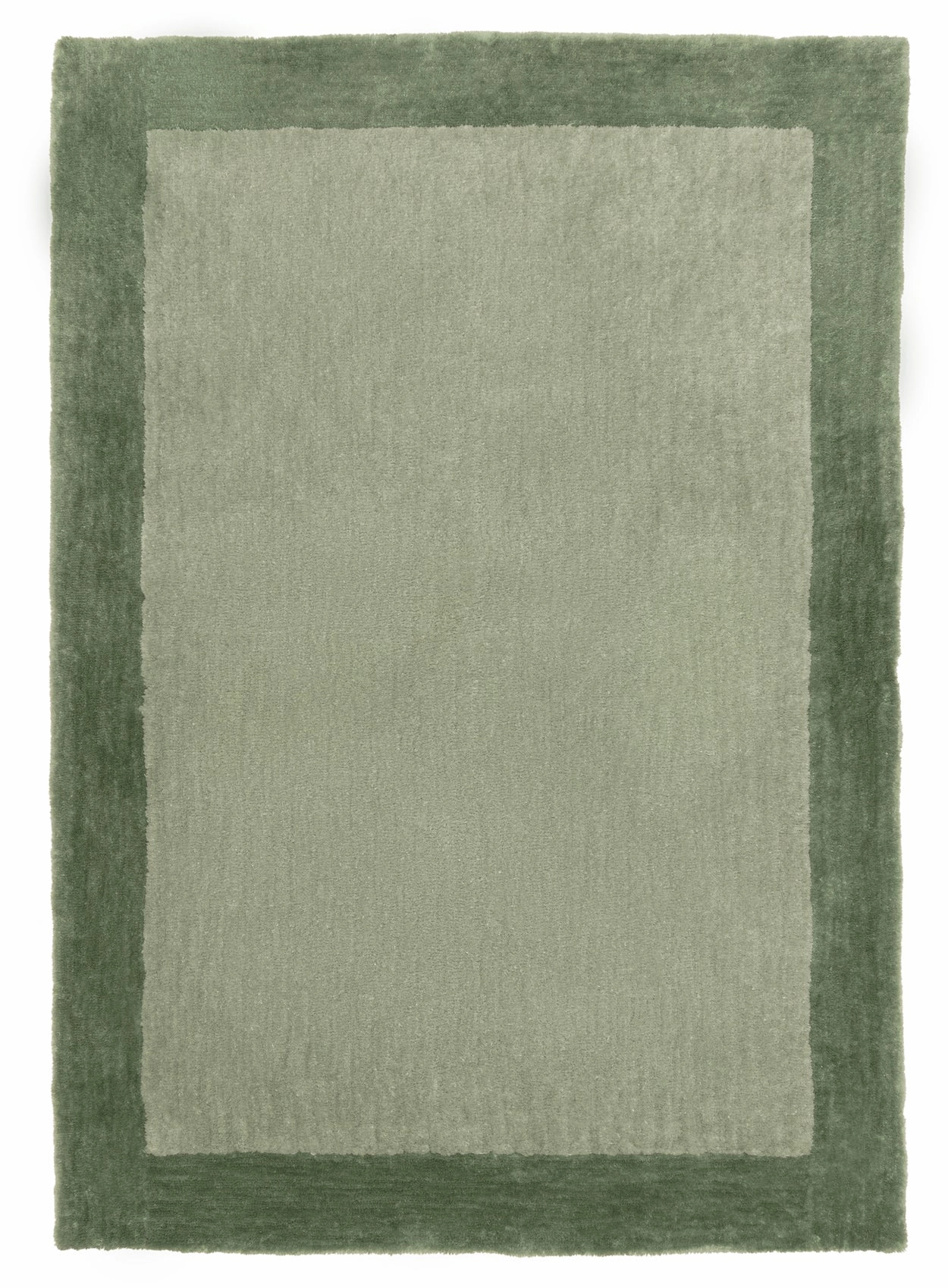 Lila Green Bordered Shag Rugmodern color block patchwork rug