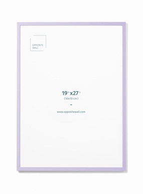 Lilac Wood Frame, 19?x27? in | 50x70 cmdecorative photo frame ,personalized photo frame 