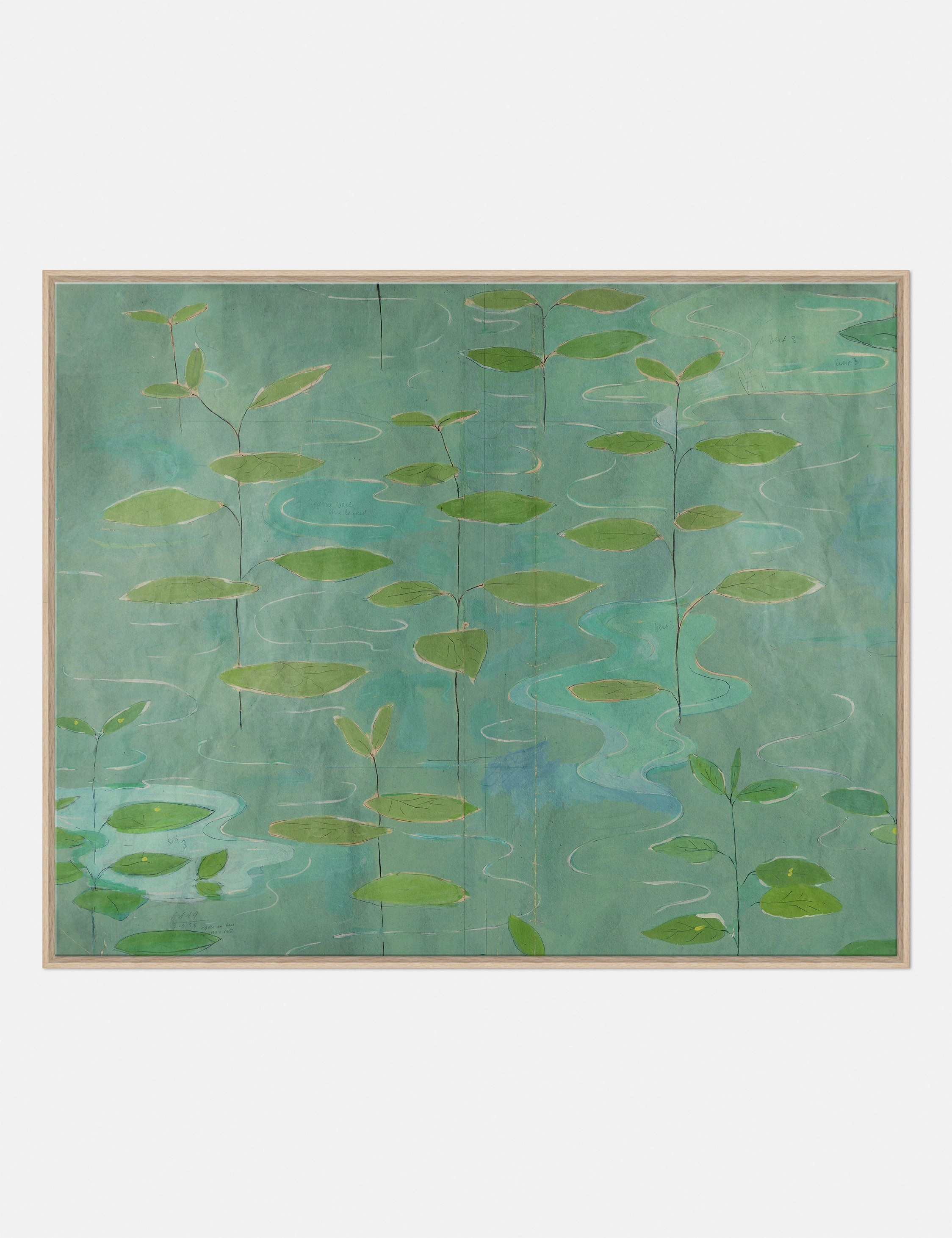 Lilies Print by Paule Marrotnordic style wall decor
