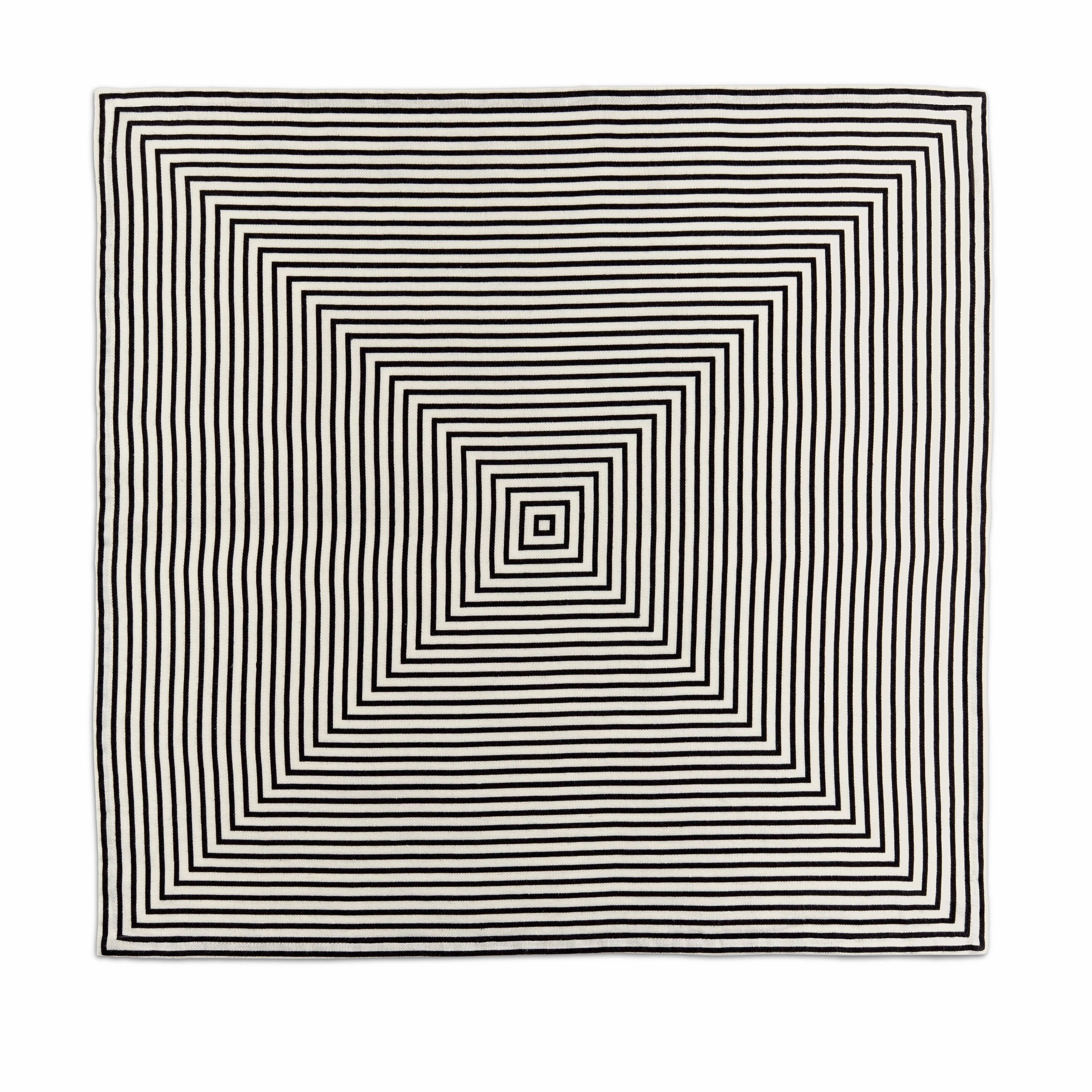 Linen Sateen Concorde Napkins - Black   Ecru (Set of 4)nordic style desktop ornaments
