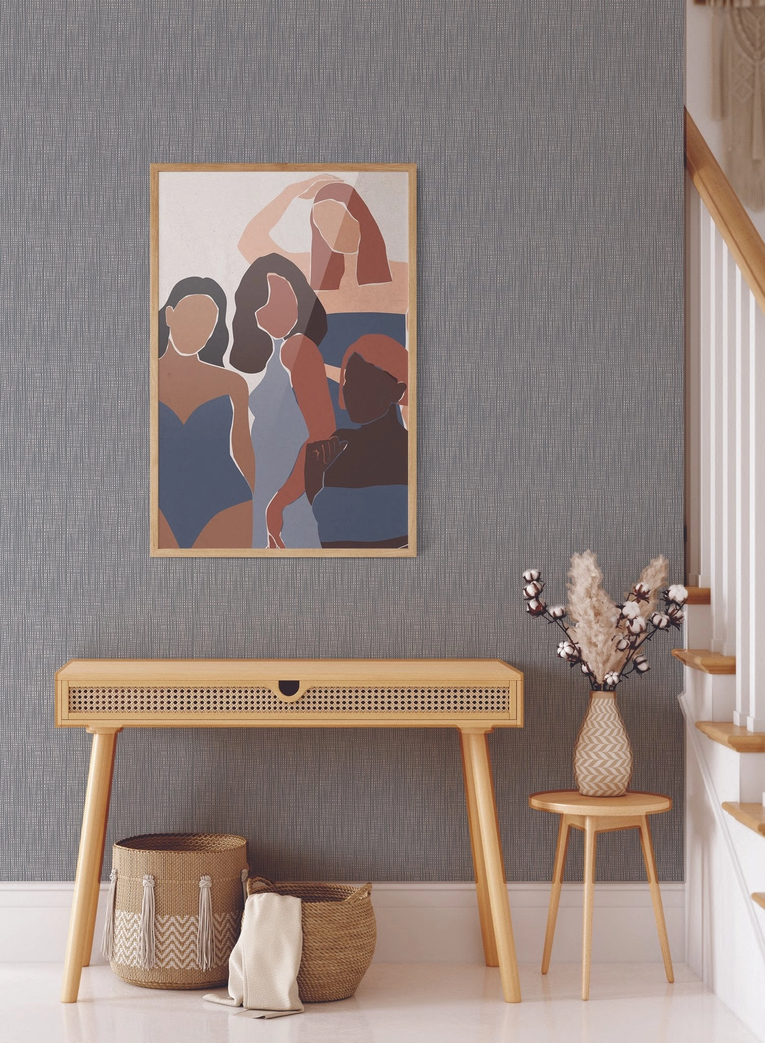 Linen, Wallpaper