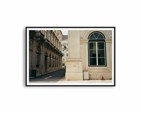 Lisbon Streetmodern abstract painting decor