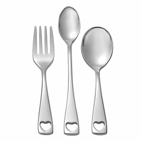 Little Love 3 Piece Baby Seteco-friendly bamboo fiber tableware set 