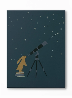 Littlest Stargazer, Canvasindoor decorative canvas print