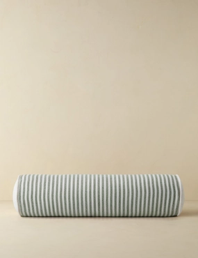 Littu Indoor / Outdoor Striped Bolster Pillow by Sarah Sherman Samueloutdoor wrought iron plant stand