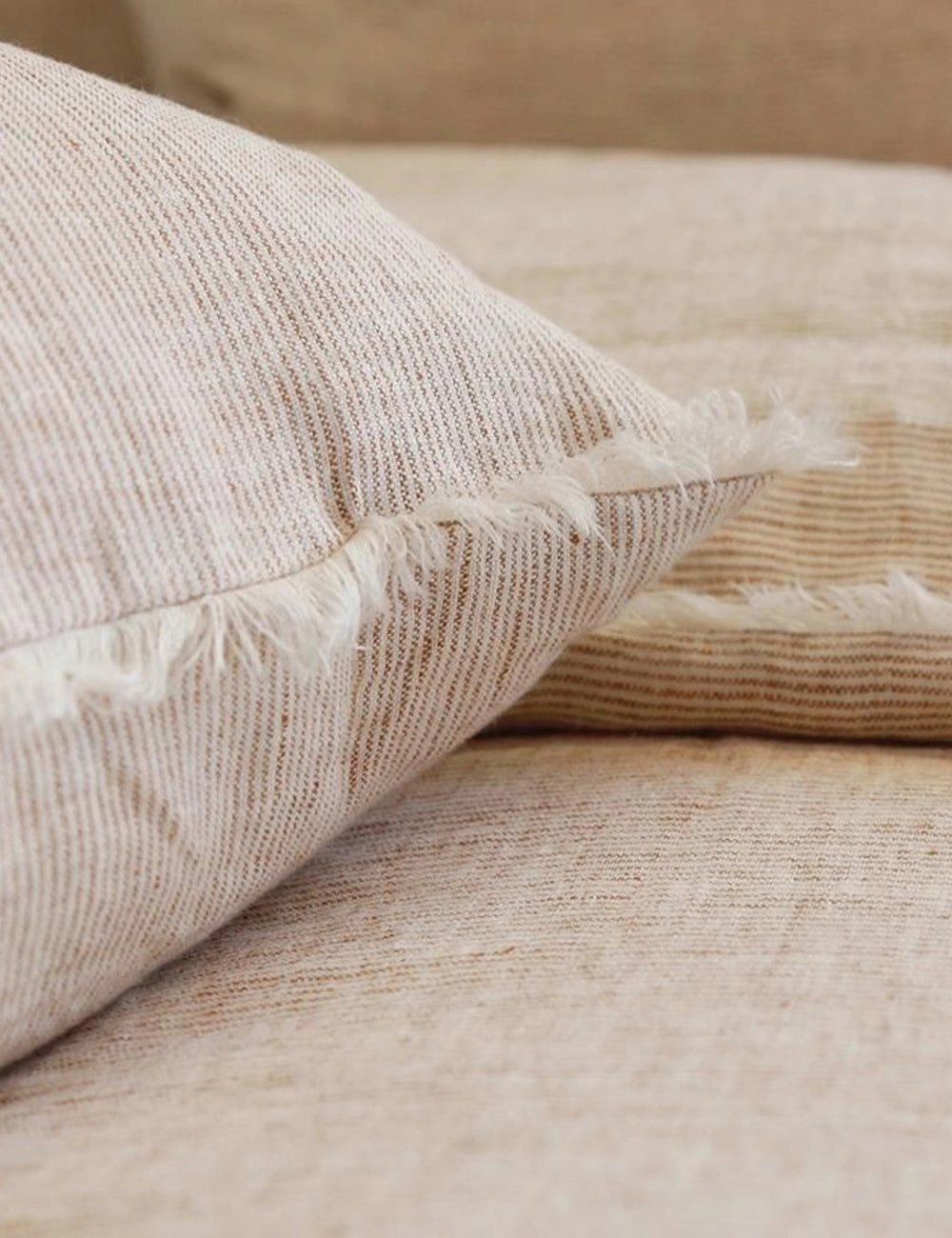 Logan Linen Pillow by Pom Pom at Home