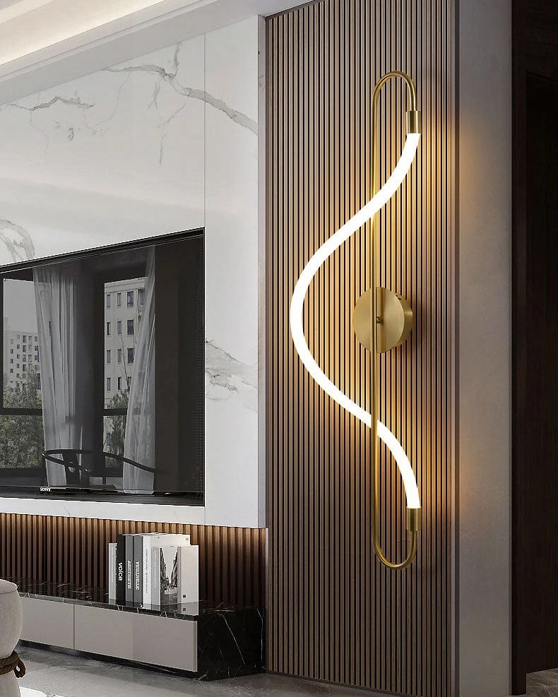 Long Acrylic Tube Wall Light