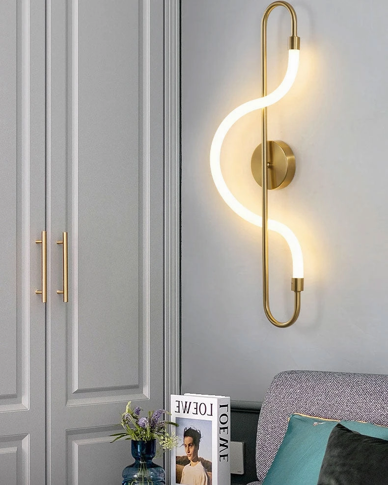 Long Acrylic Tube Wall Light