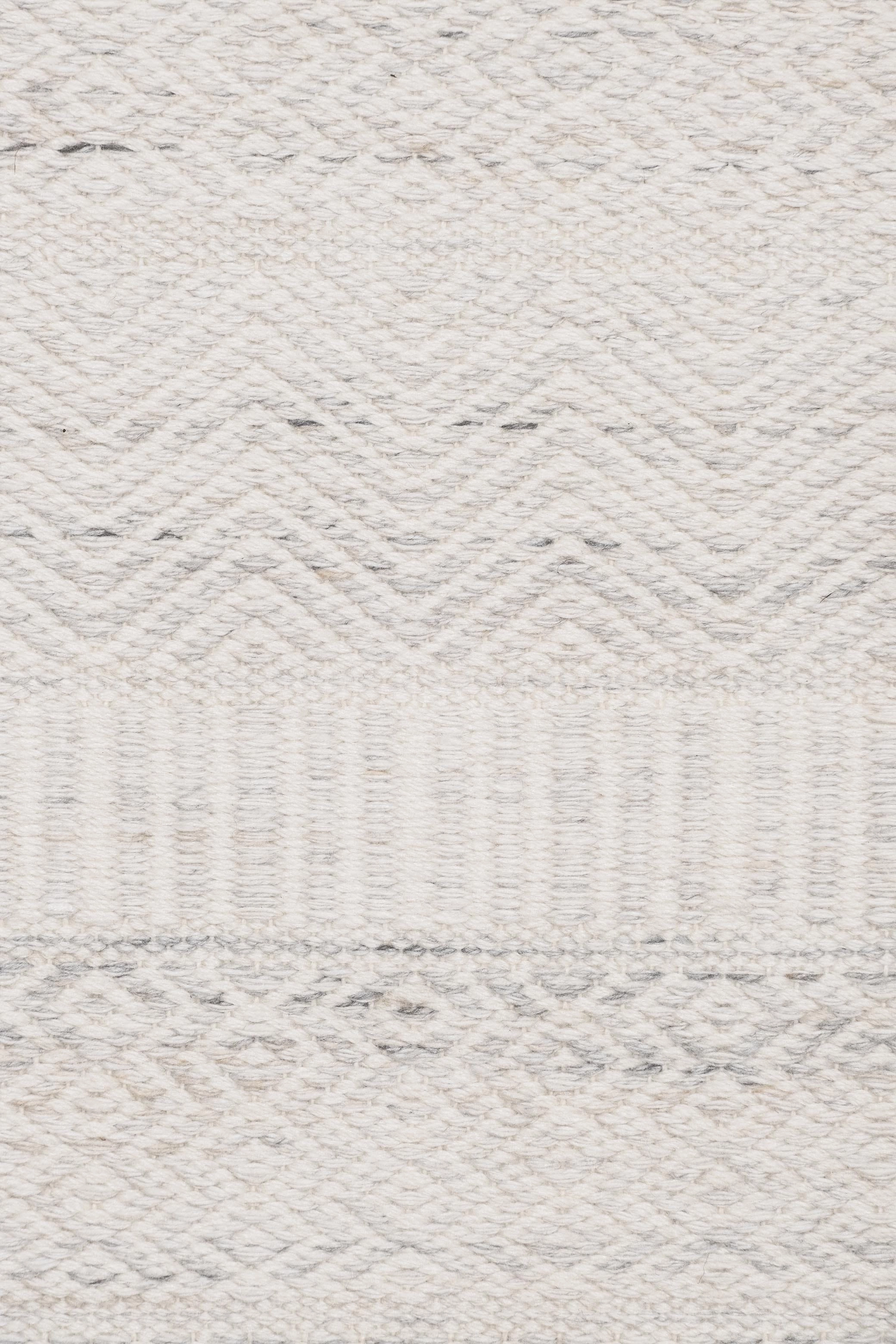 Loretta Cream and Grey Indoor Outdoor PET Runner Rug