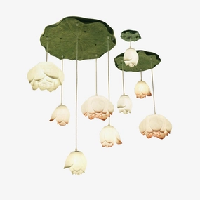 Lotus Chandelierrustic chandelier,bedroom chandelier 