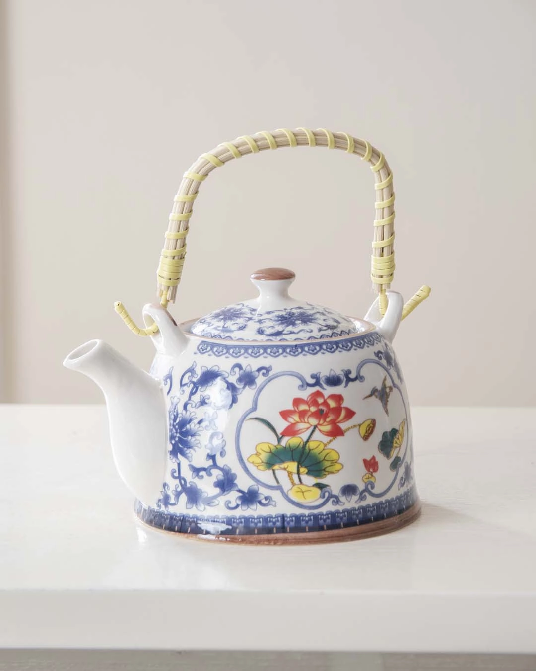 Lotus Pond Ceramic Tea Kettle