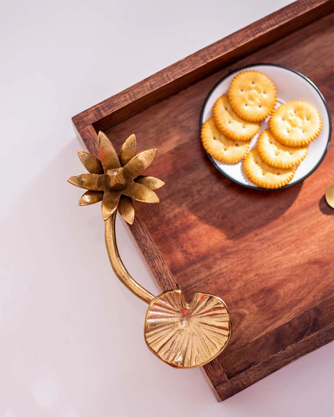 Lotus Serving Tray - 16"