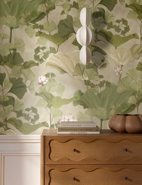 Lotus Wallpaper by Aimee Songnordic style wall decor