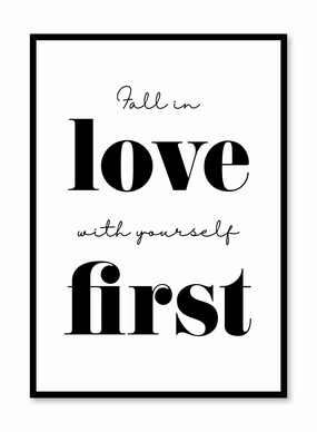 Love Yourself First, Posterpop culture themed posters