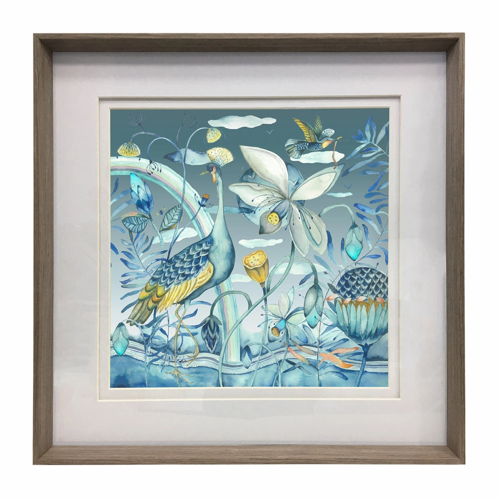 Luan Framed Print Nut