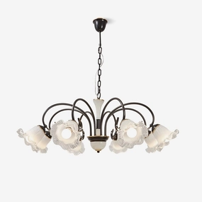 Luce Black Chandelierrustic chandelier,bedroom chandelier 